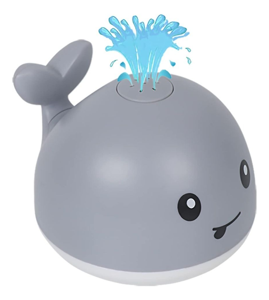 Genérico - Juguete De Baño Ballena Con Luz Fuente Agua Flotante Lau