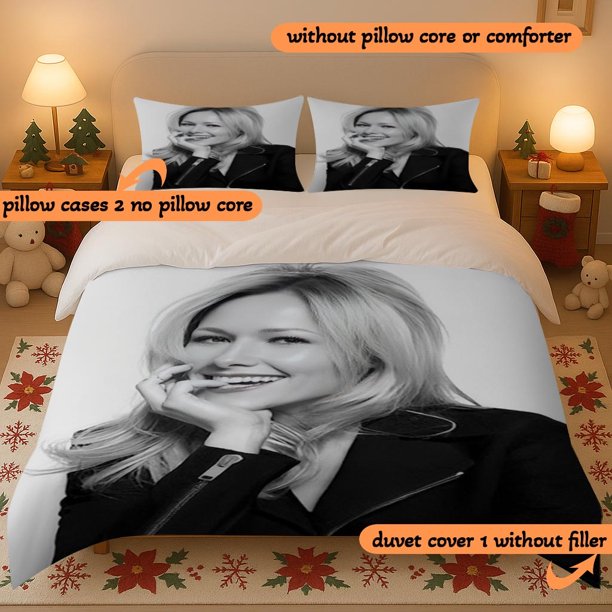 3pcs Helene Printed Cover Set All-Season Lightweight Hypoallergenic for RV Travel & Halloween Home Decor \u2013 High Quality