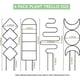 thumbnail image 2 of 4 piezas de enrejado para plantas trepadoras de interior, enrejado pequeño para plantas en maceta, enrejado para plantas de interior para plantas en maceta, enrejado de jardín negro para Hoya, Pothos,, 2 of 7