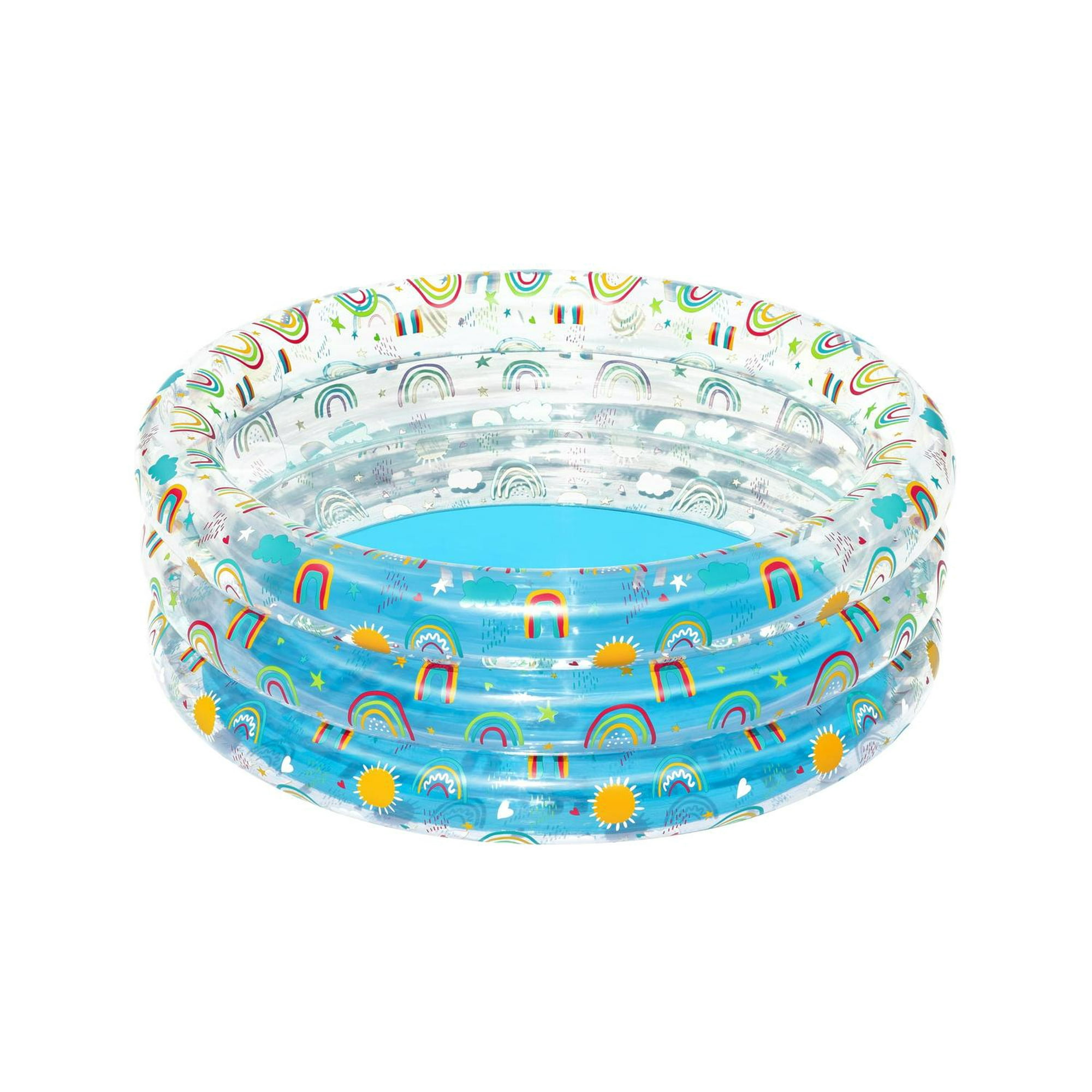 Piscina Inflable Bestway Redonda Para Niños 170 X 53cm Celeste Único