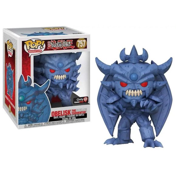 Figura Funko POP! Animación Yu-Gi-Oh! Obelisk Gamestop de 15 cm