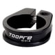 thumbnail image 3 of Abrazadera Para Tija De Sillín De Bicicleta Ligera Ciclismo MTB Bicicleta De Aluminio 31.8 Mm Negro, 3 of 4