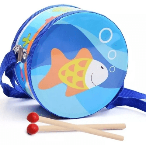 Artidix - Tamboril Musical Infantil Diseño Pez - Pb-C8