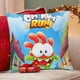 thumbnail image 4 of Om Nom Fundas de almohada de terciopelo con tema, regalos de funda de almohada, decoración para el hogar, cojín de lanzar, regalo de cumpleaños para fans y parejas.66*66cm., 4 of 6