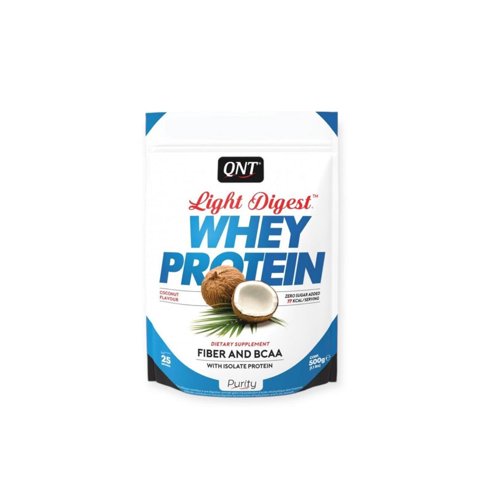 Qnt - Proteina Whey Light Digesty Coconut 500Gr -