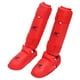 thumbnail image 3 of Espinilleras MMA Protector De Empeine De Piernas Equipo De Entrenamiento De Muay Thai Separado Rojo XL, 3 of 5