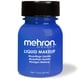 thumbnail image 1 of Mehron Makeup Maquillaje Líquido - AZUL, Pintura Facial y Corporal, 1 of 6