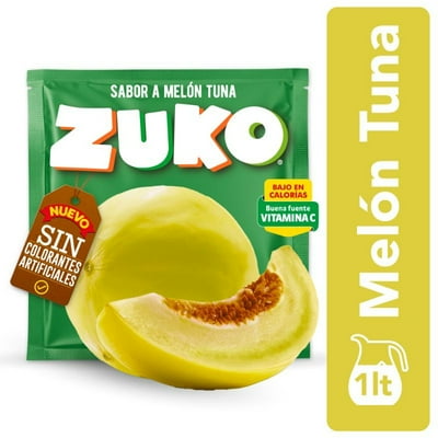 Refresco Sabor Melón Tuna Sobre 15 G Zuko