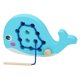 thumbnail image 5 of Juego De Cordones De Madera Montessori Juguete De Roscado Motor Fino Ballena Educativa, 5 of 5