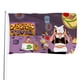 thumbnail image 1 of Torre de Pizza Bandera impresa con temática, regalo perfecto para fanáticos, amigos y familiares, y adecuada para actividades al aire libre e interiores, decoraciones de fiesta. 60*90CM, 1 of 6