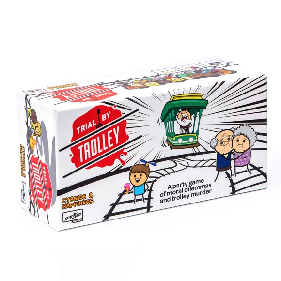 Juego de cartas Skybound Trial de Trolley Party para 3 a 13 jugadores mayores de 18 años