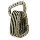 thumbnail image 3 of Tactical Gear Mosquetón Llavero Hard Polymer D Lock Mochila Clips Verde, 3 of 3