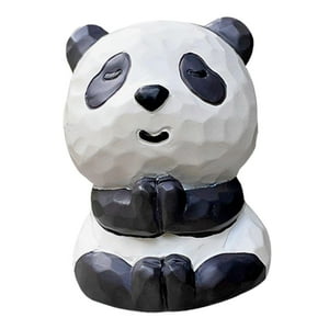 Genérico - Figurita De Panda, Mini Figura De Coche, Adorno Para Salpicadero De Coche, Para Dormitorio, Hogar, Coche, Estilo C