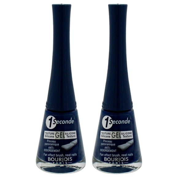 Esmalte de uñas Bourjois 1 Seconde 53 Blue de Nime, paquete de 2