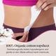 thumbnail image 2 of Protectores Menstruales Cora Ultra Finos 236 unidades Algodón Orgánico, 2 of 7