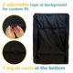 thumbnail image 4 of Funda para congelador vertical Bitubi, impermeable, 22 x 23 x 34 cm, color negro, 4 of 7