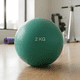thumbnail image 2 of Balon medicinal silicona 2 kilos sin rebote Verde, 2 of 3