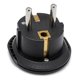 thumbnail image 2 of Adaptador universal a Schuko/Chile 16A negro, 2 of 3