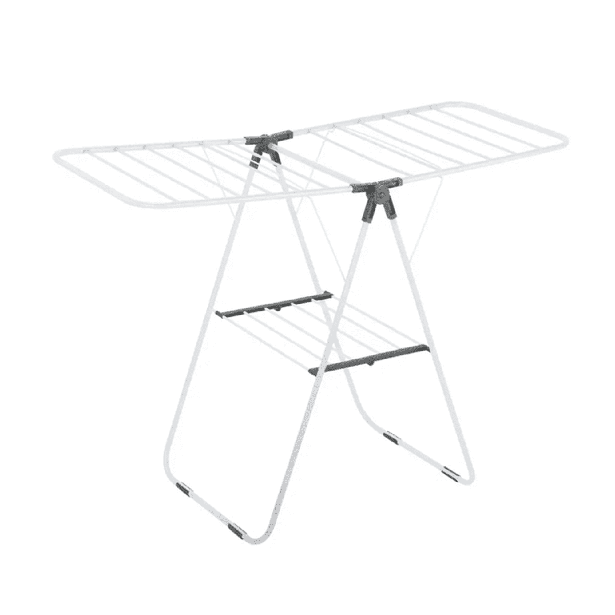 Genérico - Tendedero Plegable 156.5x58.5x95cm Blanco Bighouse