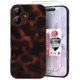 thumbnail image 2 of Funda MYY para iPhone 17 color ámbar marrón con patrón de tortuga, 2 of 7