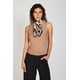 thumbnail image 1 of Polera Amy Mesh Eclipse cafe L, 1 of 5