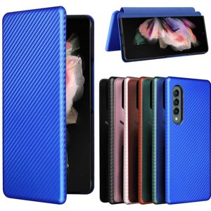 Funda Flip Para Foxdock Samsung Galaxy Z Fold 4 - Funda Magnética De Negocios, Funda Protectora Delgada