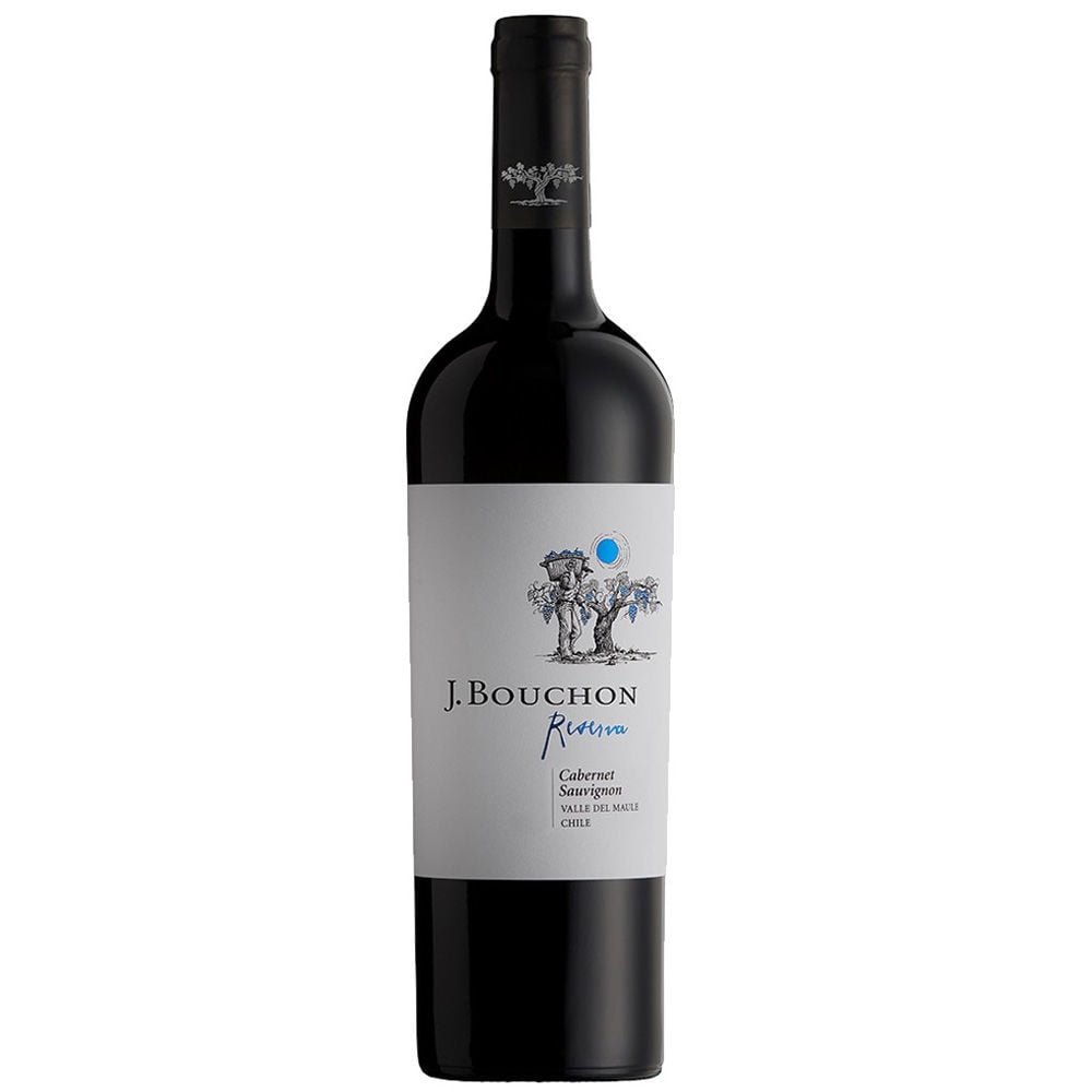Vino Tinto Cabernet Sauvignon 2016 Reserva Botella 750 ml J. Bouchon