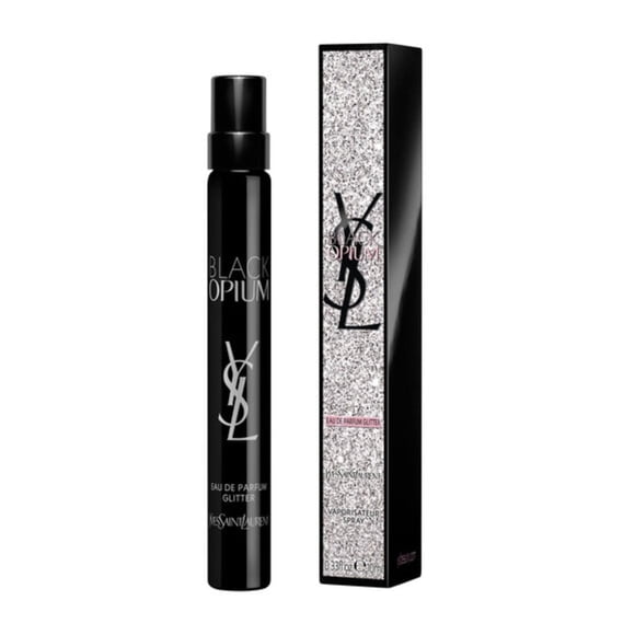 Perfume Ysl Con Purpurina Negra De Opio 10 Ml