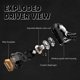thumbnail image 3 of IEM Linsoul 7Hz Zero:2 con cable rosa y micrófono Tipo‑C, 3 of 7