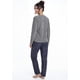 thumbnail image 2 of Pijama de mujer Polar 60.1620M-GRI, 2 of 5