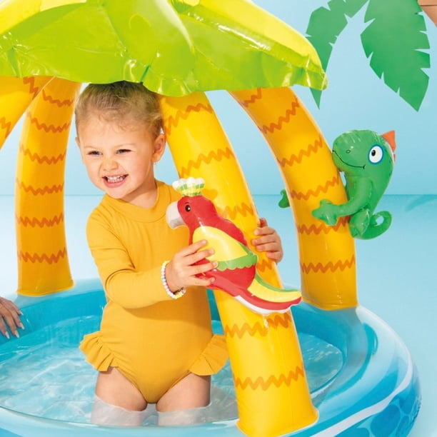 Crocodile Gonflable Intex 168cm - Vert - Pour Jeux D'Eau - Enfants Dès 3 Ans
