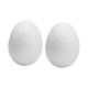thumbnail image 2 of Huevos De Espuma En Blanco Para Manualidades Huevos De Poliestireno Para Proyectos Escolares De Bricolaje Hecho A Mano 2 Piezas 18,5 X 13,5 Cm, 2 of 5
