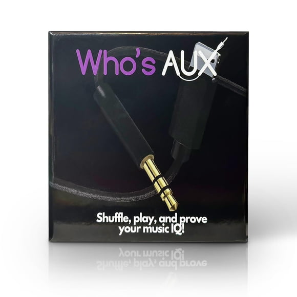 Juego de cartas Music Discovery Who's AUX Vol.1 para adultos