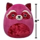 thumbnail image 2 of Peluche Squishmallows Olivieri 20 cm Mapache con Detalles de Terciopelo, 2 of 7