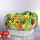 thumbnail image 3 of Juego de ensaladera Prodyne de acrílico con tapa reversible para hielo, 6 L, transparente, 3 of 4