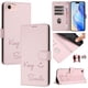 thumbnail image 5 of Funda Cartera para iPhone 17e con Bloqueo RFID, Cierre Magnético y Ranuras Tarjetas Rosa, 5 of 5