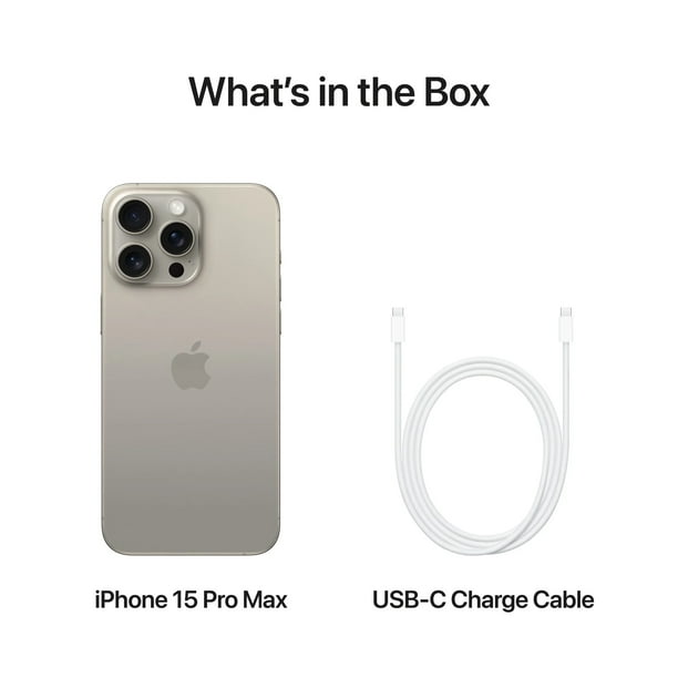 iPhone 15 Pro Max 256GB 5G - Titanio Natural | Lider