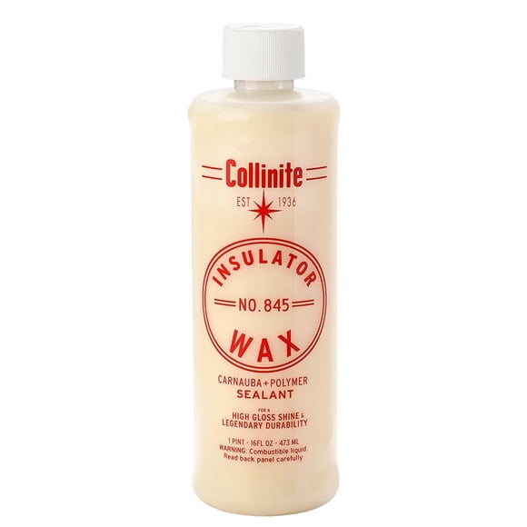 Aislante Wax Collinite 845 de carnauba y polímero, 473 ml, para coches