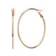 thumbnail image 1 of Aros Time And Tru de metal tono dorado, 4.75 in, 1 of 3