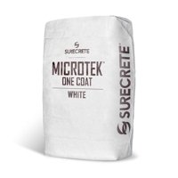 Revestimiento De Microcemento Surecrete Microtek One Coat, Blanco, 18 Kg