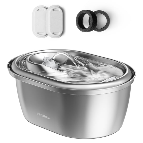 Fuente para Gatos PETLIBRO de Acero Inoxidable 3L Automática