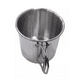 thumbnail image 2 of Taza Portátil Acero Inoxidable Mosquetón Vaso Camping, 2 of 5