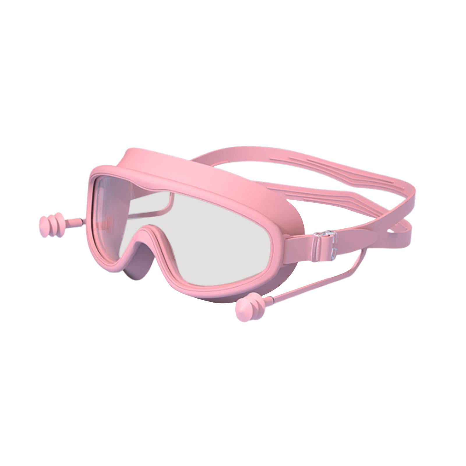 Magideal - Gafas De Natación Para Niños, Gafas De Natación, Gafas De Piscina Para Niños, Gafas De Natación Suaves E Impermeables Para Jugar, Al Aire Libre, Fiest Rosa