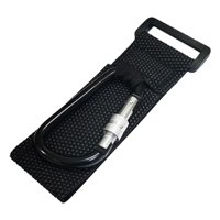 Ioensy - Correas De Amarre De Bucle Multifuncional Con Entrenamiento De Manillar De Bicicleta Con Mosquetón Negro