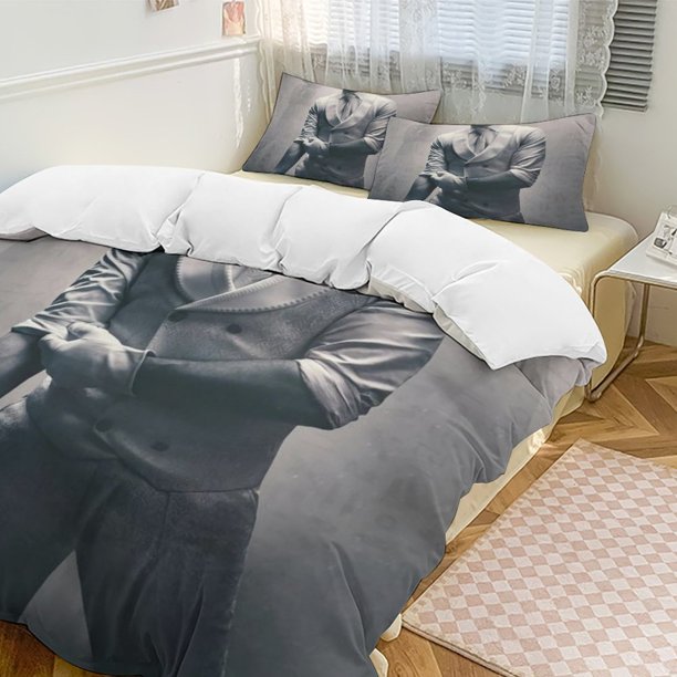 Moon Knight Family Bed 3 Piece Set Personalized Bedding Decor for Kids And Teens Anime Student Dormitory Cover
