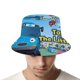 thumbnail image 4 of Tayo el Pequeño Autobús Sombrero bucket para adultos, gorra de protección solar, sombrero de pescador plegable para viajes al aire libre, pesca y actividades de verano, 4 of 6