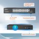thumbnail image 2 of Conmutador PoE Real HD de 16 puertos de alta potencia, 300 W con enlace ascendente de 2 Gigabits, 2 of 8