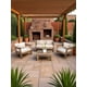 thumbnail image 2 of Terraza Rústica Modelo Mariand 4 Cuerpos Madera Color Roble Cojinería Beige, 2 of 4