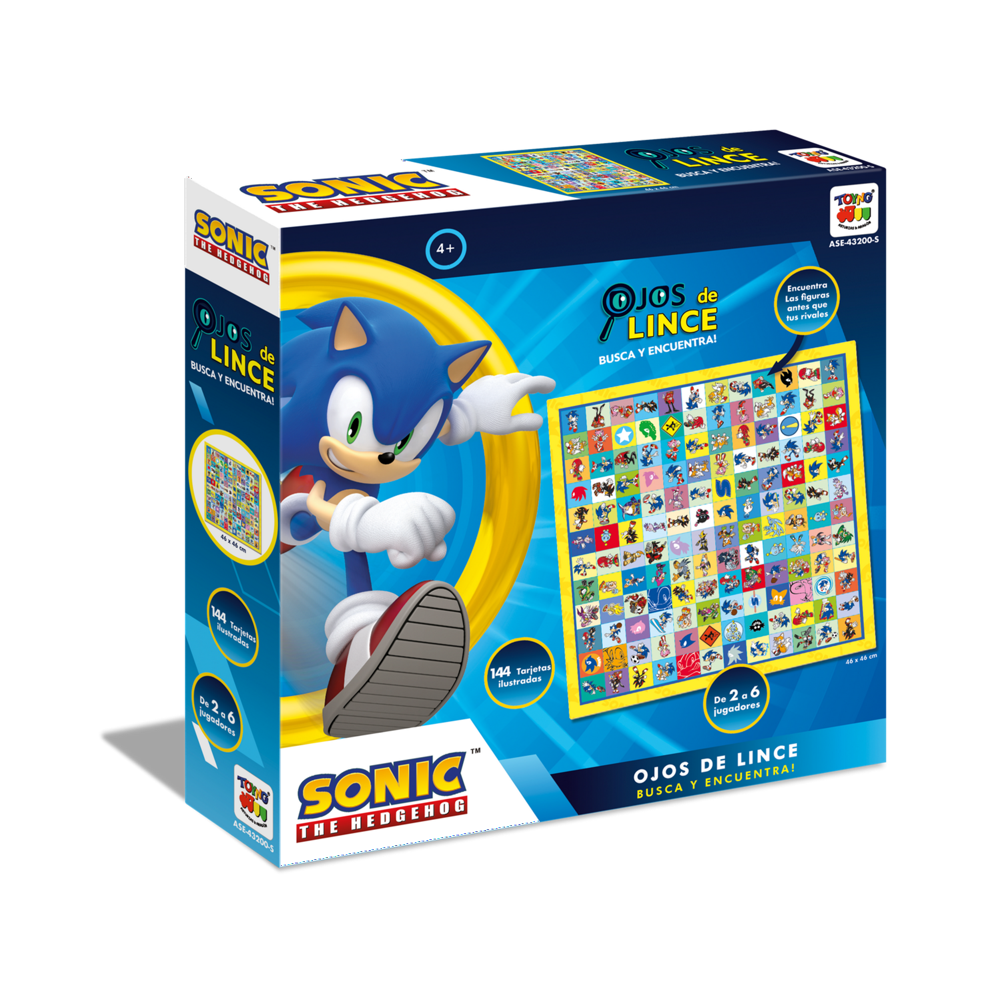 Toyng - Juego De Mesa Ojos De Lince - Sonic