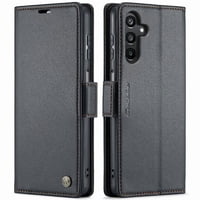 Caseme Tipo Cartera Samsung Galaxy A15 4G/5G Con Cierre Magnético, Rfid, Tarjetero, Soporte, Carga Inalámbrica